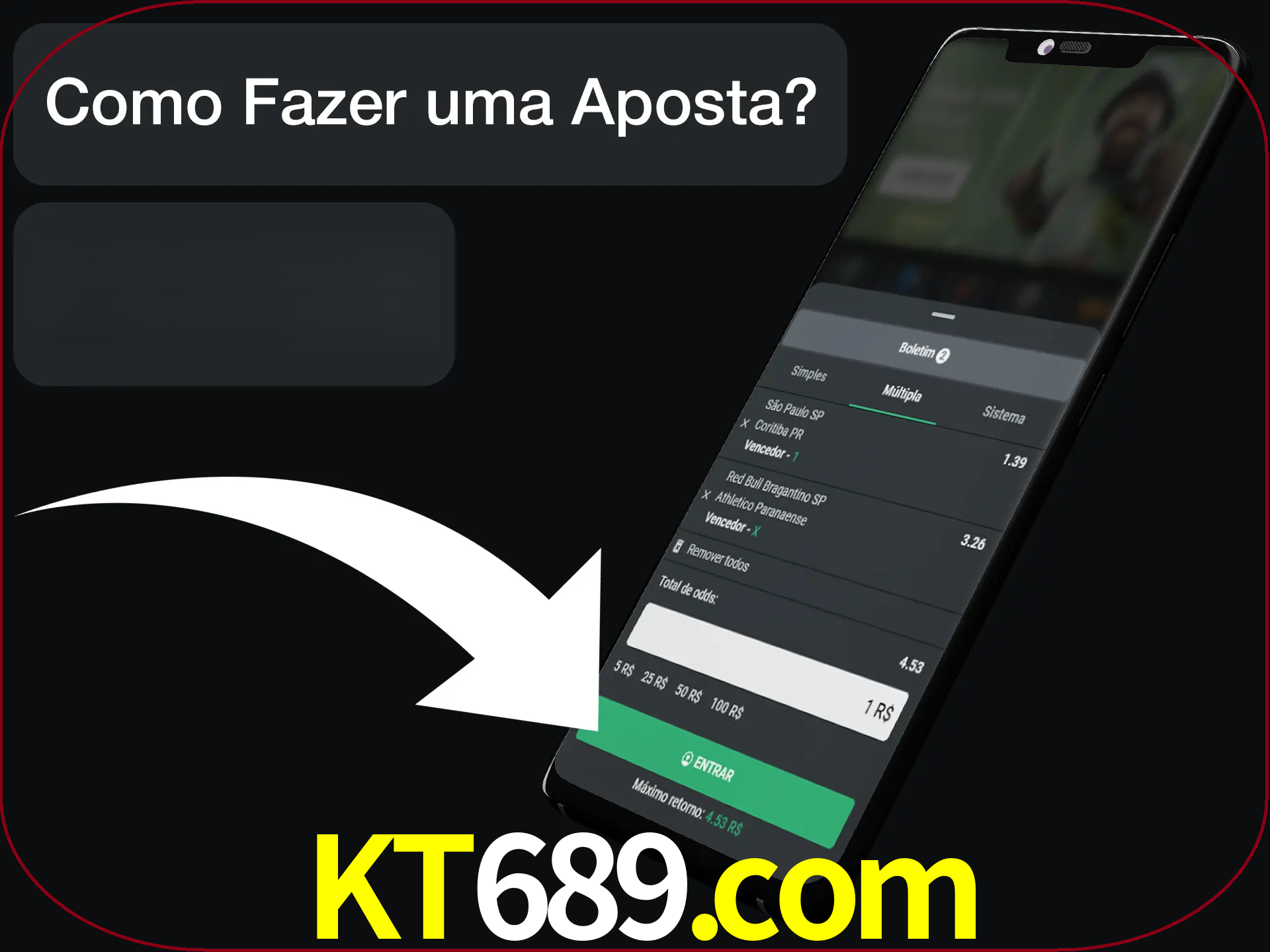 Preencha sua aposta e aguarde o resultado.