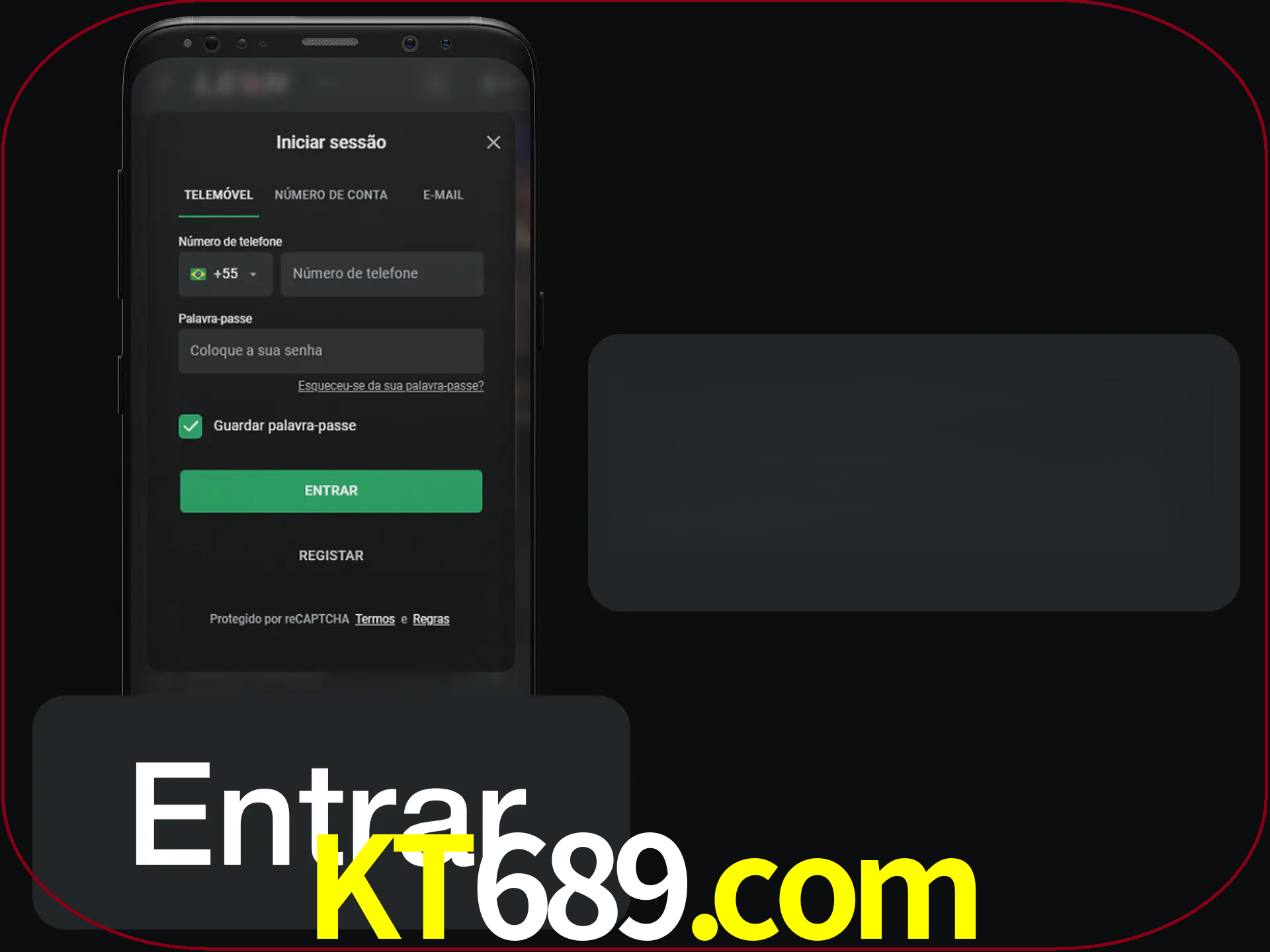 Faça o login para começar a apostar e jogar no cassino.